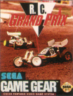 RC Grand Prix box art for Sega Game Gear